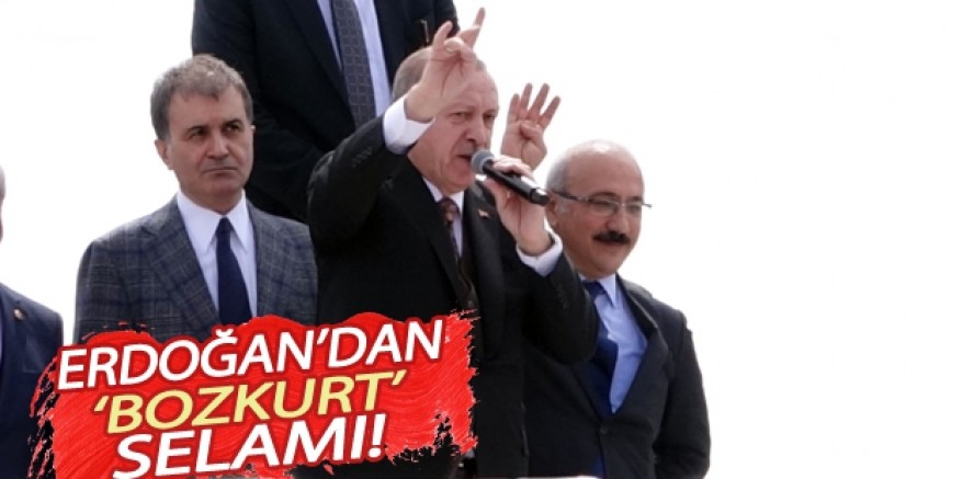 Erdogan Dan Bozkurt Isareti Karaman Olay